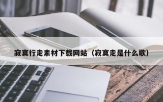 许昌寂寞行走素材下载网站（寂寞走是什么歌）